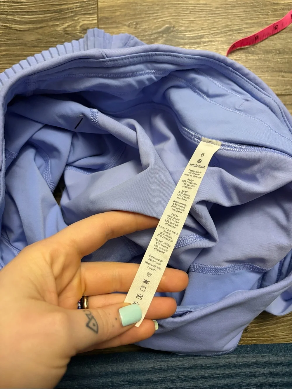 Lululemon Play Off The Pleats Mid-Rise Skirt *13